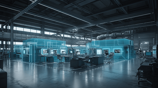 未来工厂蓝图 机器人概念图与工业设计服务的融合创新